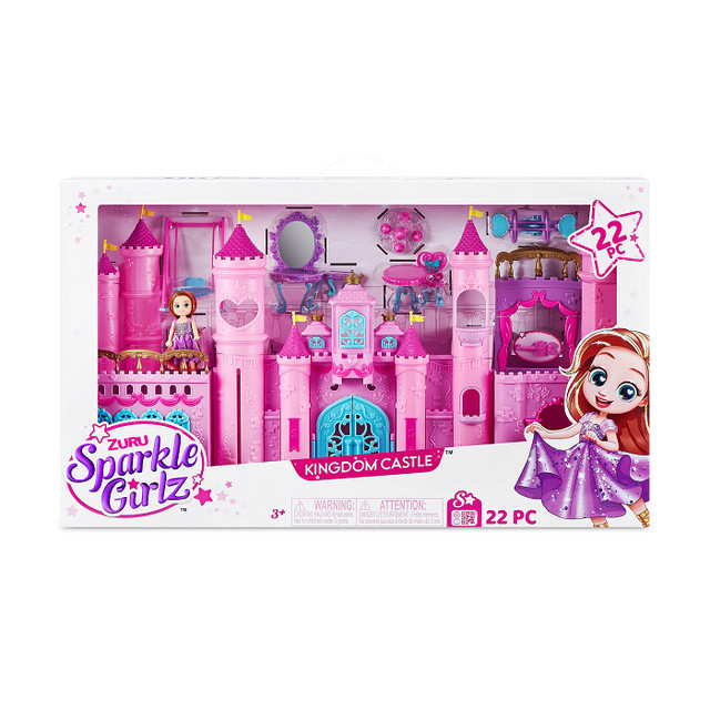 Mainan Playset Sparkle Girlz Princess Party Palace