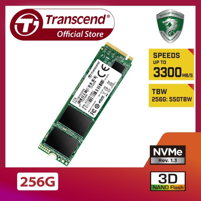 Transcend Ssd M.2 Pcie Mte220S Nvme