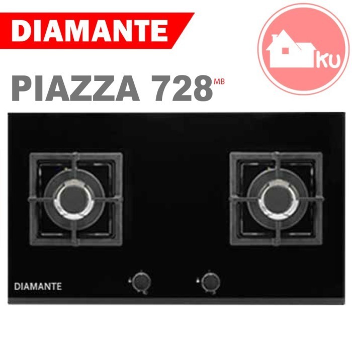 Kompor Tanam Gas Diamante Piazza 728 /Lg