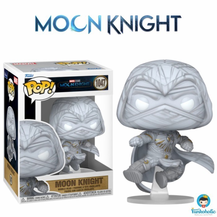 Funko Pop Marvel Moon Knight - Moon Knight Jumping #1047 Termurah Terlaris Promo