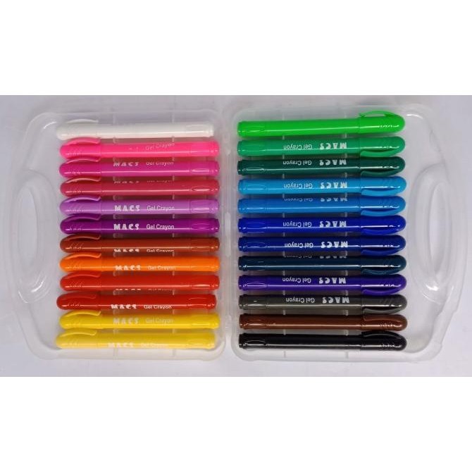

Gel Crayon 24 Warna Macs F83G