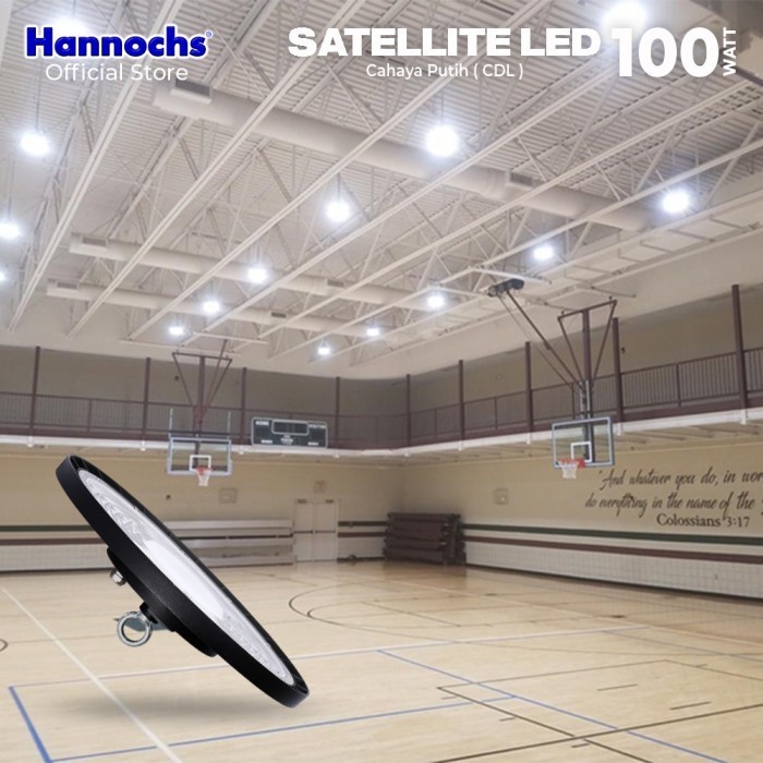 Hannochs Lampu Highbay Led Satellite Led 150W Cahaya Putih - Ufo
