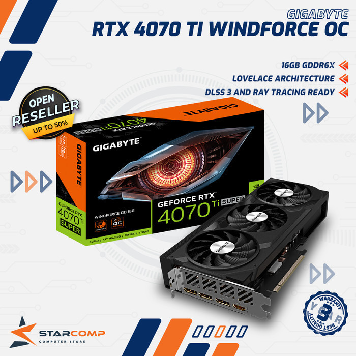 Gigabyte Geforce Rtx 4070 Ti Super Windforce Oc 16G Gddr6X
