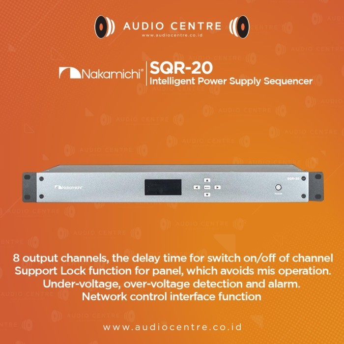 Nakamichi Sqr 20 Sqr20 Intelligent Power Supply Sequencer