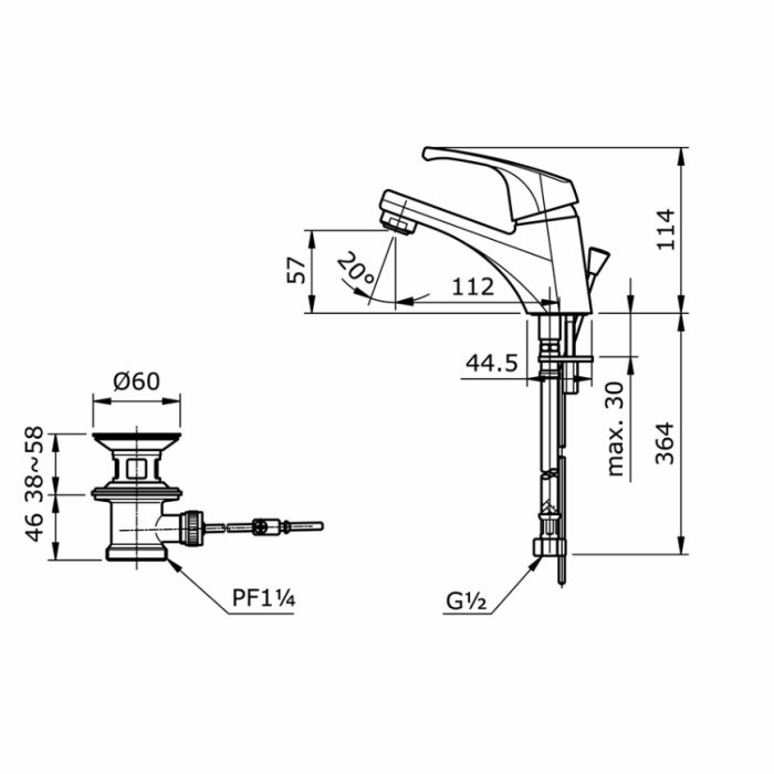Paket Complete Wastafel Toto Lw241Cj/Lw242Hfj