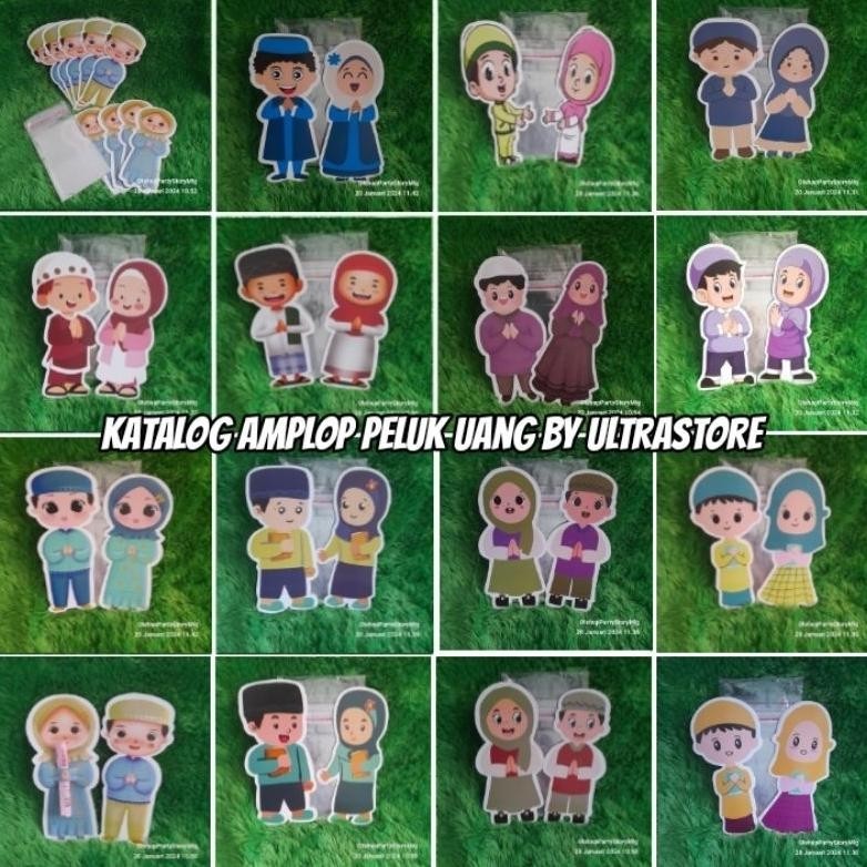 

Hot Promo 10Pcs Amplop Peluk 3D (Angpau Unik Lebaran) Terlaris