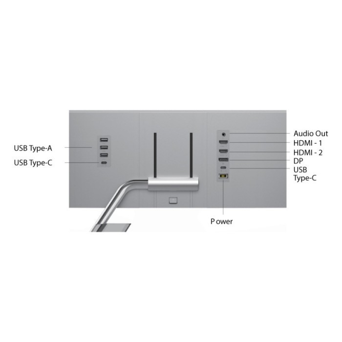 Monitor Lenovo Q27H-20 27" 4Ms Qhd 70Hz Hdmi Usb Dp Hdr Speaker