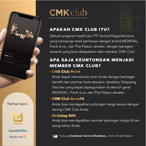 Frank & Co. Chain / Kalung Termurah Terlaris Promo