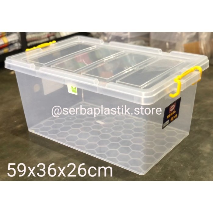 

HARGA DISC - Container bening regal / kontainer shinpo cb46 / kotak serbaguna putih