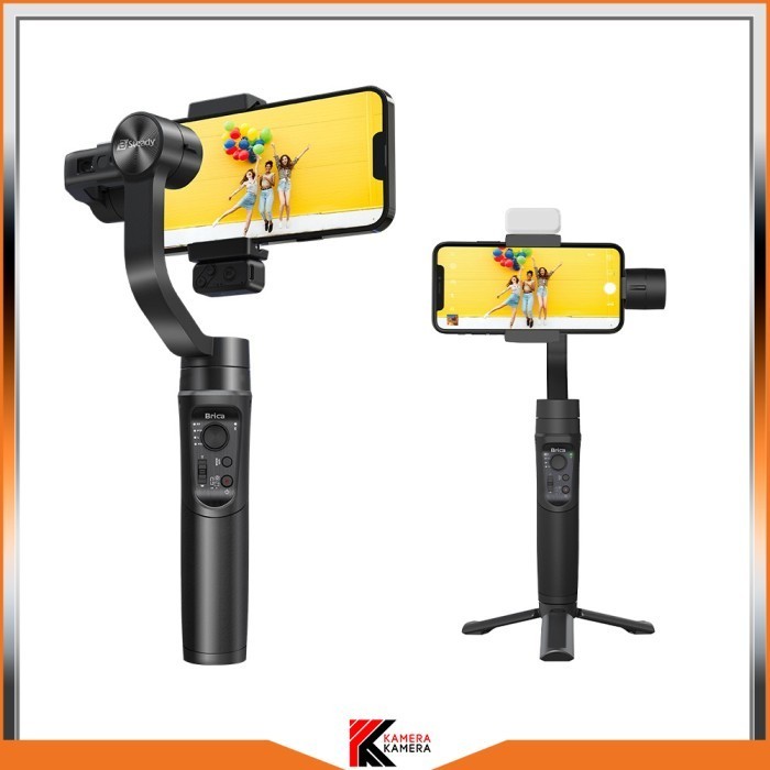 Gimbal Stabilizer Brica B-Steady Bsteady Pro 3 Axis Hp + Kaos+ Tripod