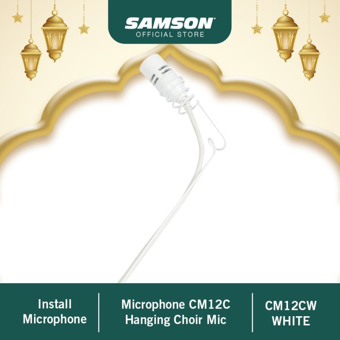 Microphone Samson Cm12C Hanging Choir Mic