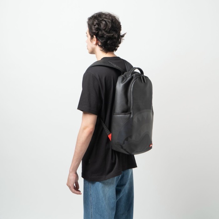 Sprayground Shark Central Tonal Dlxv Backpack Black