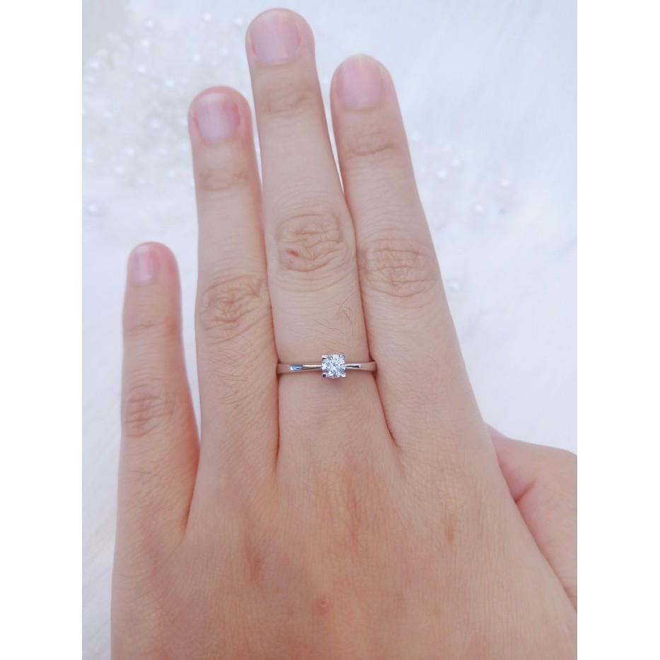 Cincin Berlian Solitaire Gia Sertifikat Baflrim1819 - Belva Jewellery