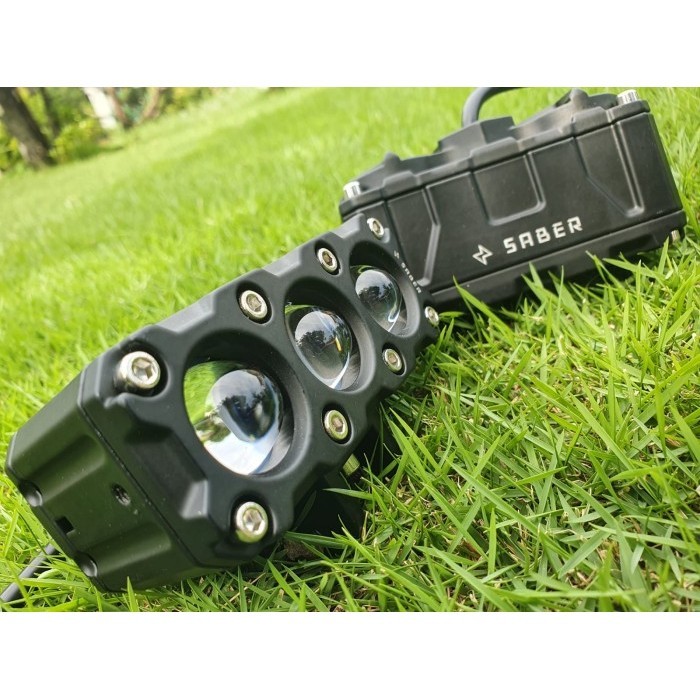Saber Sr3 Mini Projie Mini Led Projector Lamp Lampu Miniproji 3 Mata Termurah Terlaris Promo