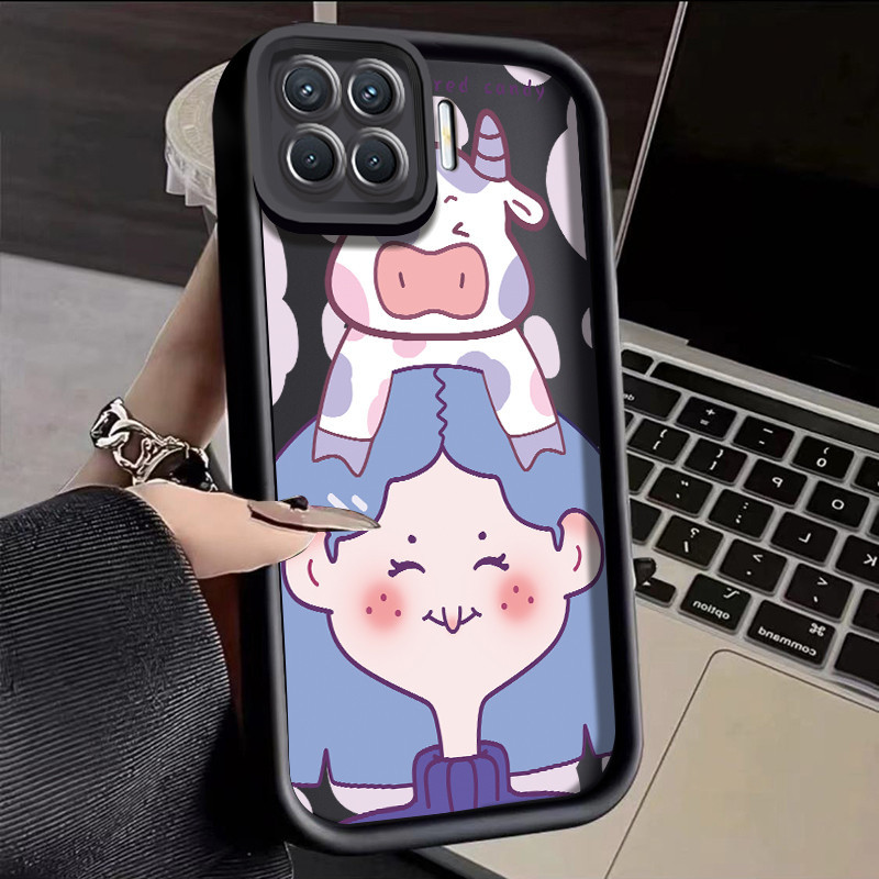 Casing Hp OPPO A93 F17 Pro OPPO Reno 4F Reno 4 Lite Case Anti Drop silikon pasangan HP Casing ponsel