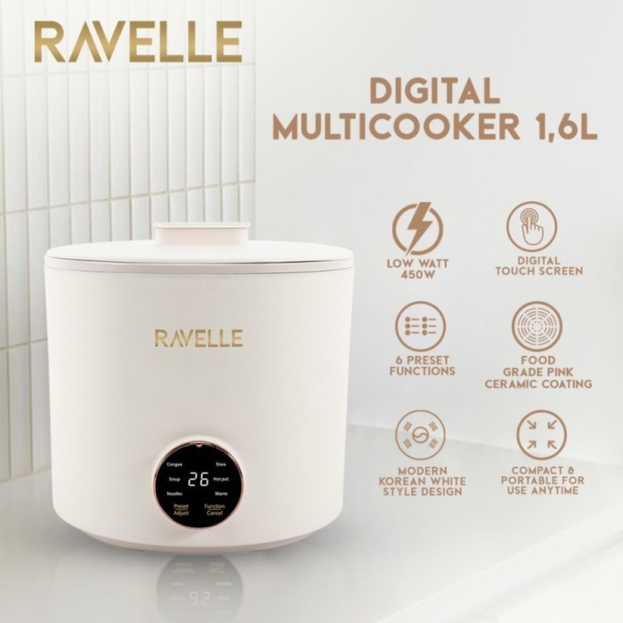 Panci Multi Cooker Ravelle Low Watt Termurah Terlaris Promo