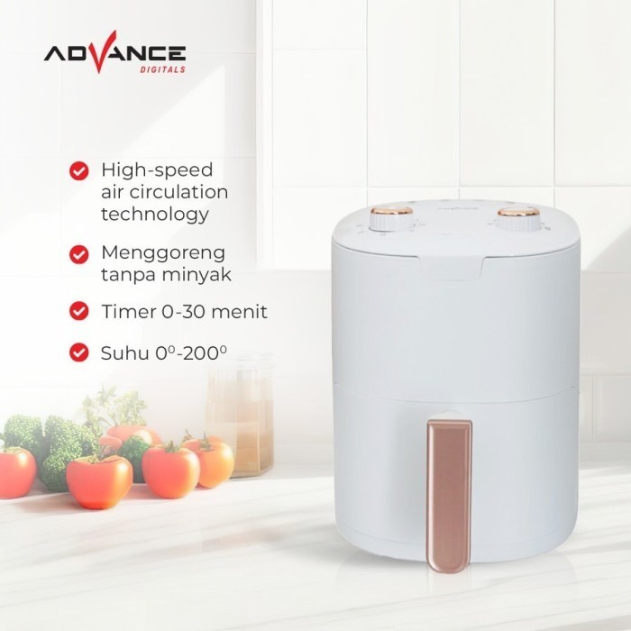 Air Fryer Advance Adf-35A Electric Garansi Resmi