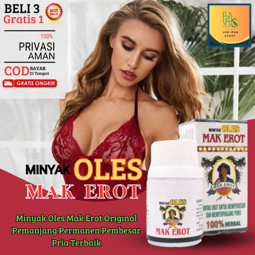 MINYAK URUT MAK EROT PEMBESAR ALAT V1T4L PRIA KUAT TAHAN LAMA