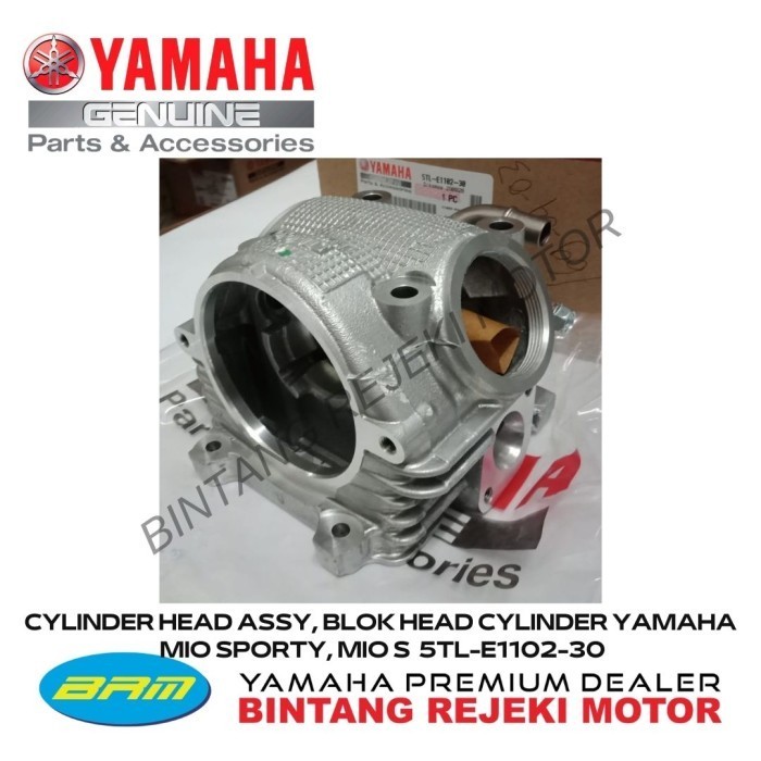 Cylinder Head Assy, Blok Head Cylinder Yamaha Mio