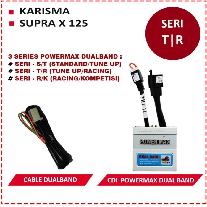 Cdi Brt Power Max Dual Band 'Tr (Karisma/Supra X 125)