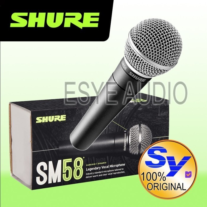 Mic Kabel Shure Sm58 (100% Ori)