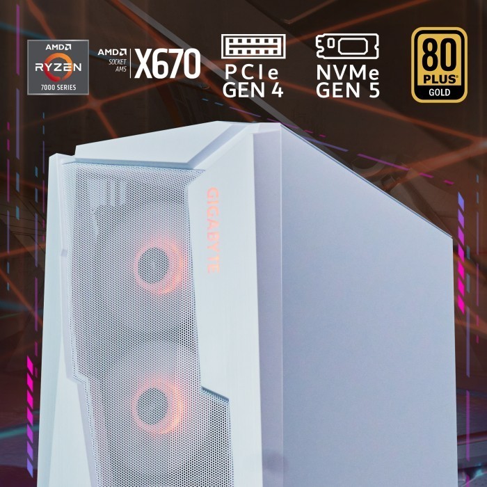 Gigabyte X Imba Ryzen 9 7900X Rtx 4070 32Gb Rakitan Gaming Pc