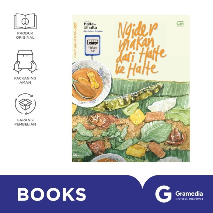 

Buku Ngider Makan Dari Halte Ke Halte