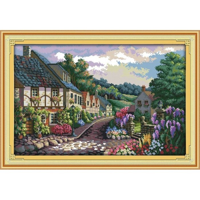 

Paket Kristikcross Stitch Pola Di Kain F534