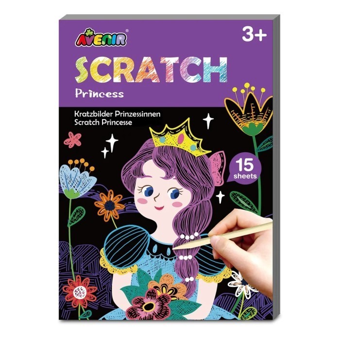 

Mainan Edukasi Anak - Mini Scratch Book-Princess -Ch211658