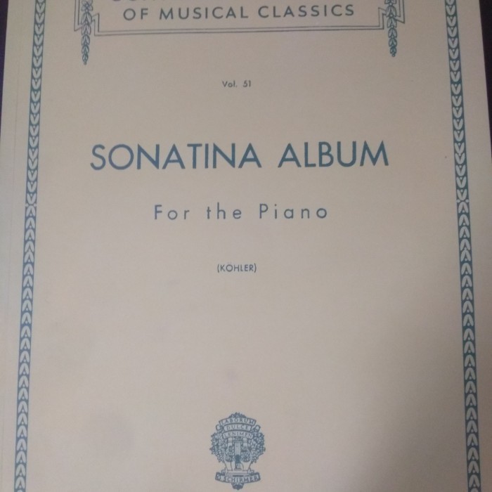 

Sonatina Album For Piano