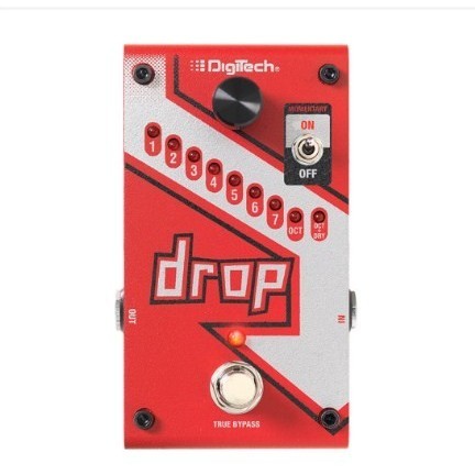 Pedal Efek Gitar Polyphonic Drop Tune Pedal Drop V01 Digitech