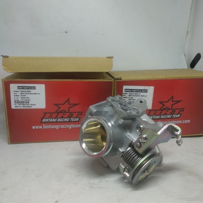 Throttle Body/Tb Brt Sonic Gtr Cb 150R Facelift Ukuran 32 34
