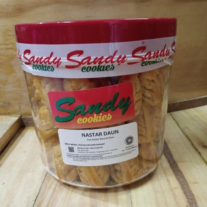 Best Seller Sandy Cookies Nastar Daun Kue Lebaran