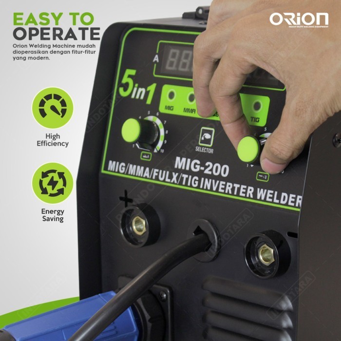 Mesin Las Orion Mesin Las Mig Orion - Vortex Mig200 Termurah Terlaris Promo