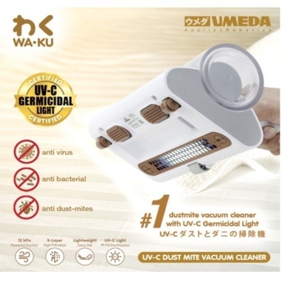 Umeda Waku Dustmite Vacuum / Waku Vacuum Tungau