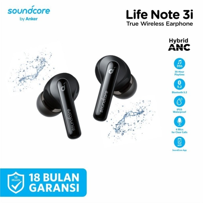 True Wireless Earbuds Anker Soundcore Life Note 3I