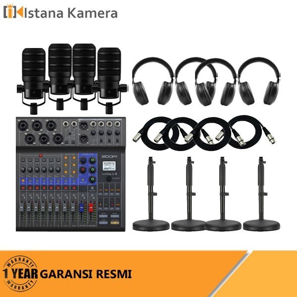 Rode Podcast Microphone Package Rodecaster / Procaster /Podmic / Psa1