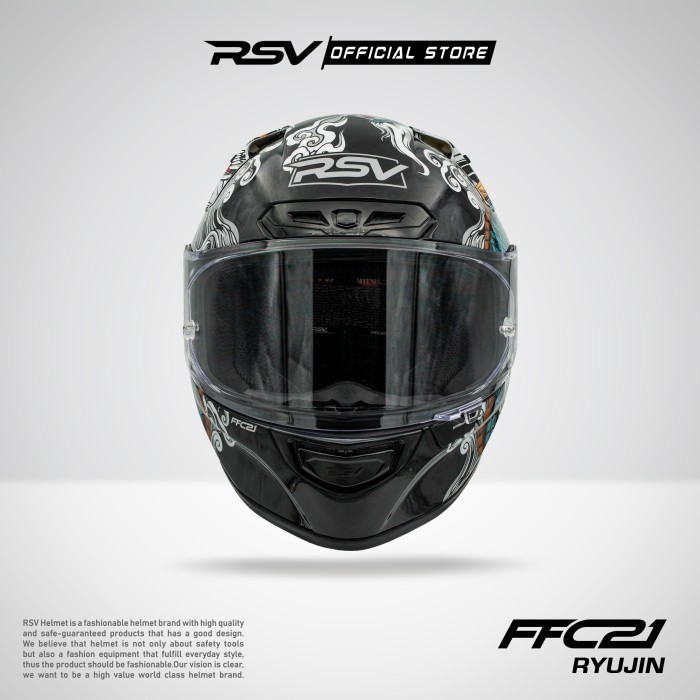 Helm Rsv Ffc21 Fiber Composite Ryujin