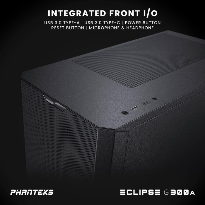 Phanteks Eclipse G300A Mid Tower Atx Gaming Case