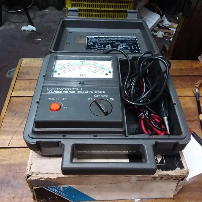 Insulation Tester Kyoritsu 3122