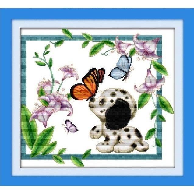 

Paket Kristikcross Stitch Pola Di Kain K048 (2)