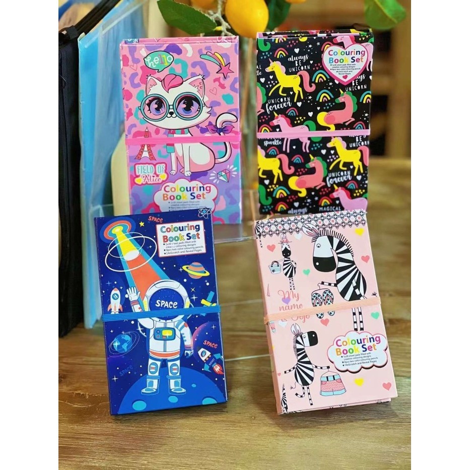 

Vest New Coloring Book + Scratch Painting