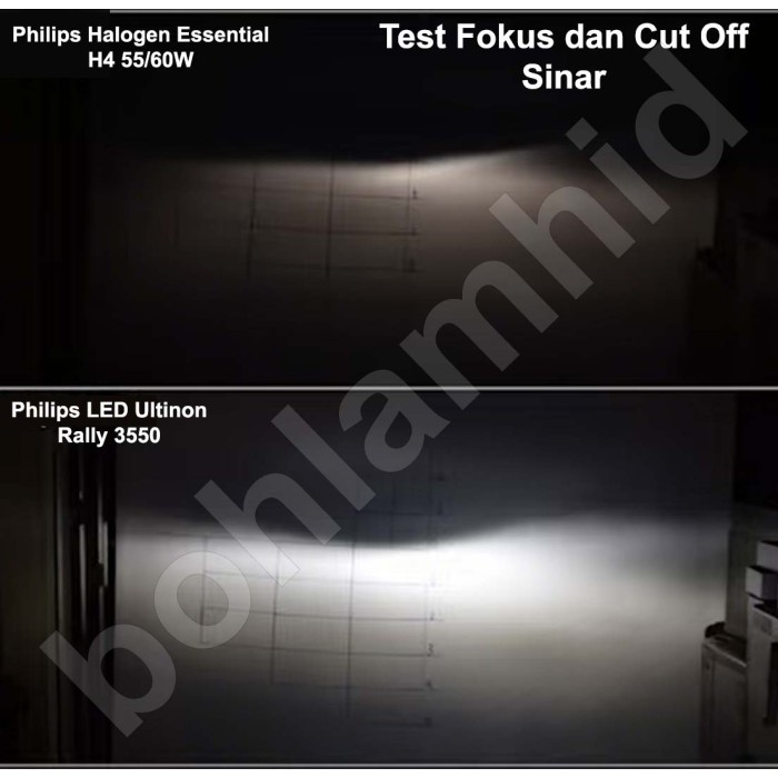 Led Philips H11 Ultinon Rally Lampu Led Mobil 100 Watt 9000 Lumens