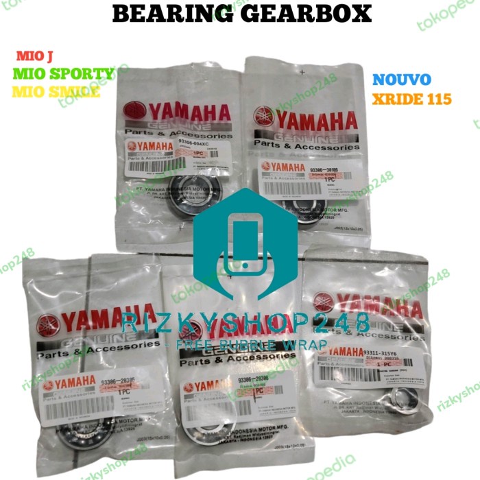 bearing gear mio j mio sporty mio smile laher gear bearing rasio