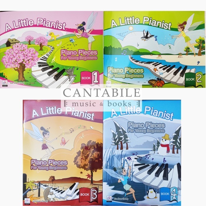 

A Little Pianist, Piano Pieces For Young Beginners - Book 1, 2, 3, 4