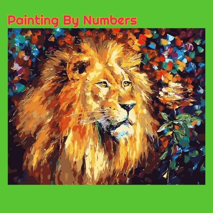 

Diy Painting By Numbers - Singa Abstract