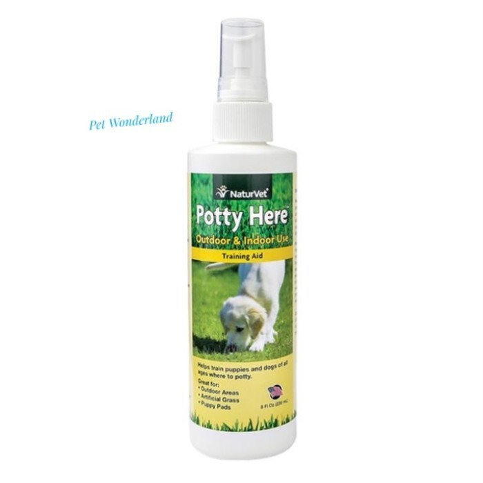 

Puppy Trainer - Naturvet Potty Here 8Oz - Obat Puppy Trainer