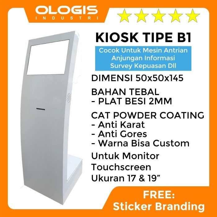

TERBARU - Box Mesin Antrian Casing Kiosk 17 dan 19 in