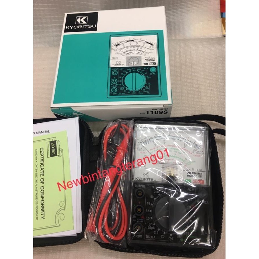 Analog Multimeter Kyoritsu 1109S
