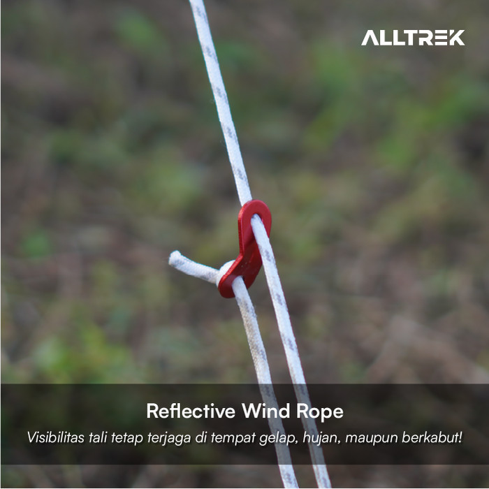 Alltrek Flysheet Canopy Volark Multi-Person Anti Uv Portable Camping